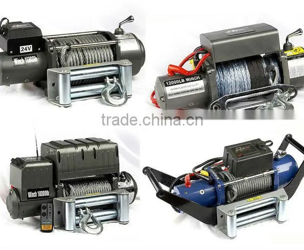 20000 Lbs Heavy Duty Car Electric Winch 12v/24v photo-3