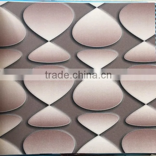 Modern 3d Background Vinyl Wallpaper With the Hourglass photo-3