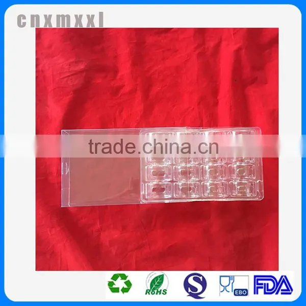 16 Pcs Clear Plastic Mcaron Box Customized Packaging photo-5