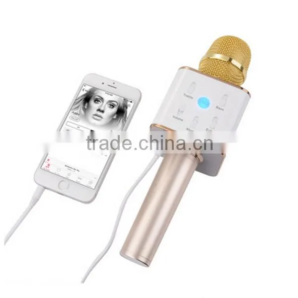 Most Popular Products Mini Karaoke Player for Android tv Mini Karaoke q7 Microfone photo-2