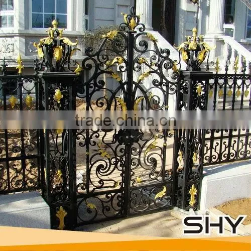 Wrought Iron Steel Gates Grill Design