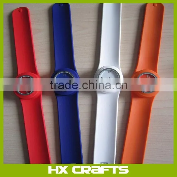 Slap on Silicone Watch Quartz Sports Watch Kid Woman Man Unisex High Quality Promotional photo-2