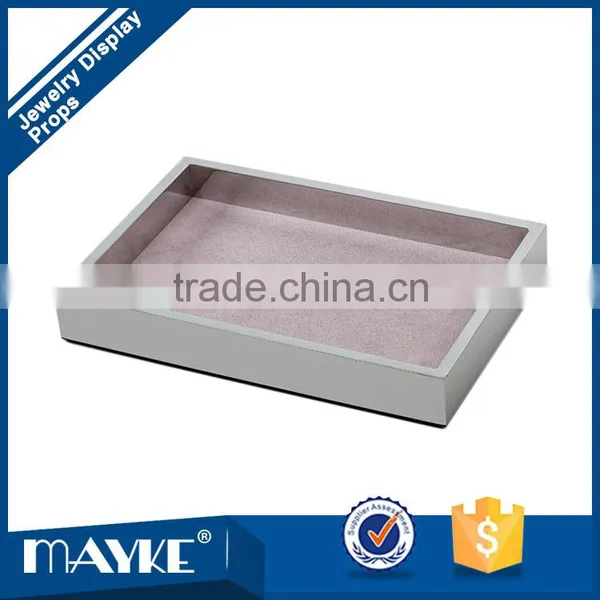High Quality and Hot Saling Diaplay Tray,Excellent Electroplating Stainless Steel Belts Jewelry Perfume Makeups Display Tray photo-2