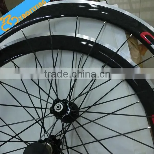 2016 Cheap Bike Wheels 700c Bike Carbon Wheels,50mm Clincher Carbon Road Wheels China photo-3