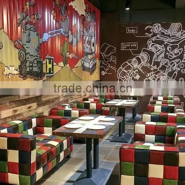 Wholesale Vintage Restaurant Furniture Booth Seating photo-2