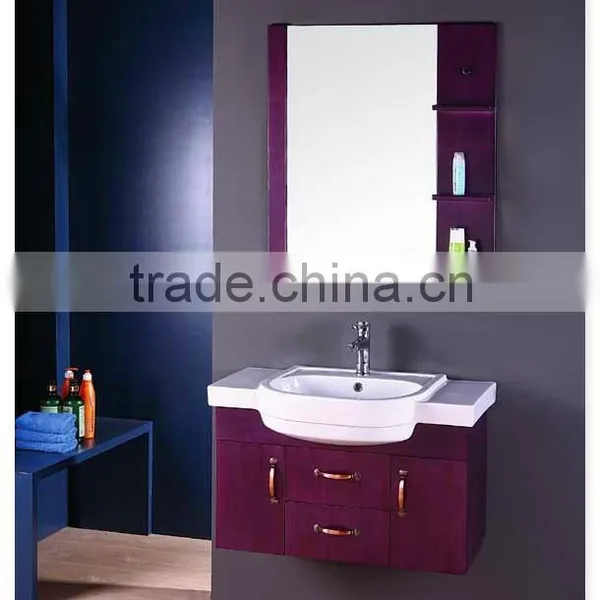 2016 Best Quality Solid Wood Bathroom Wall Cabinet Designs for Wholesale photo-6