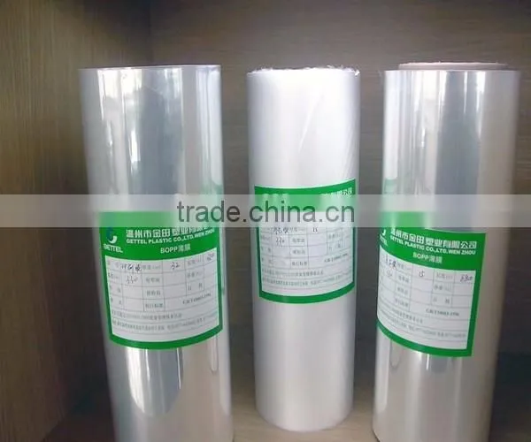 Transparent Stretch Plastic Bopp Film photo-3