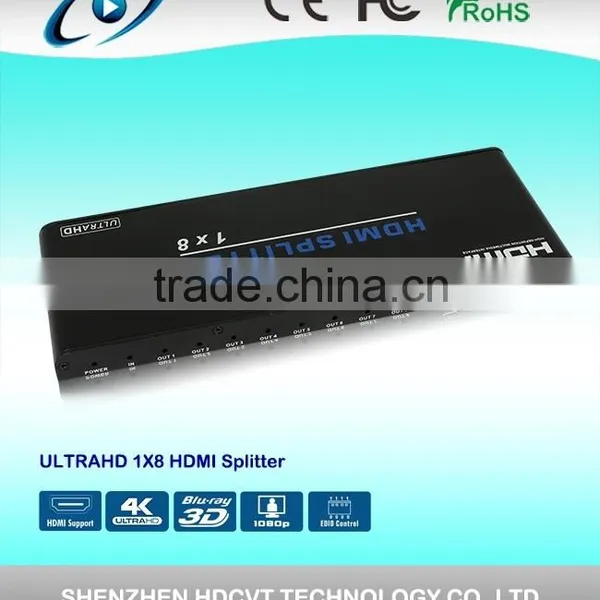 Ultra HDMI Splitter 1 * 8, 4K*2k@60Hz photo-2