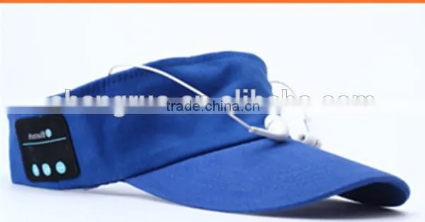 2016 New Creative Bluetooth Hat Summer Empty Top Hat Stereo Bluetooth Earphone Cap Bleutooth Baseball Cap photo-4