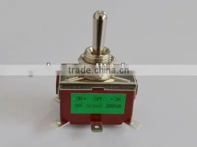Machinery On-off-on Toggle Switch On-off-on