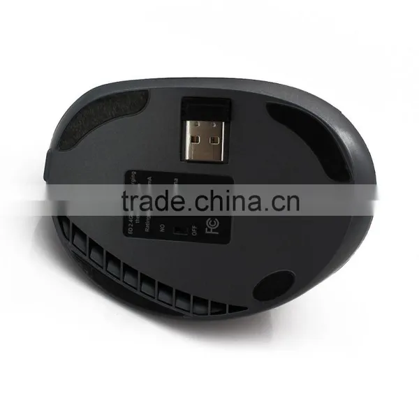 New Ergonomic 2.4GHz USB Wireless Mouse Hand Grasp Optical Vertical Mouse Laptop photo-6
