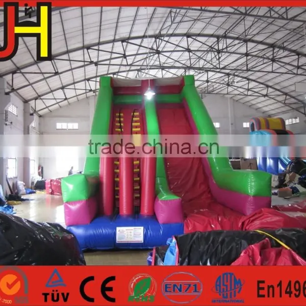 Customized Giant Inflatable Dry Slide With Safety photo-6