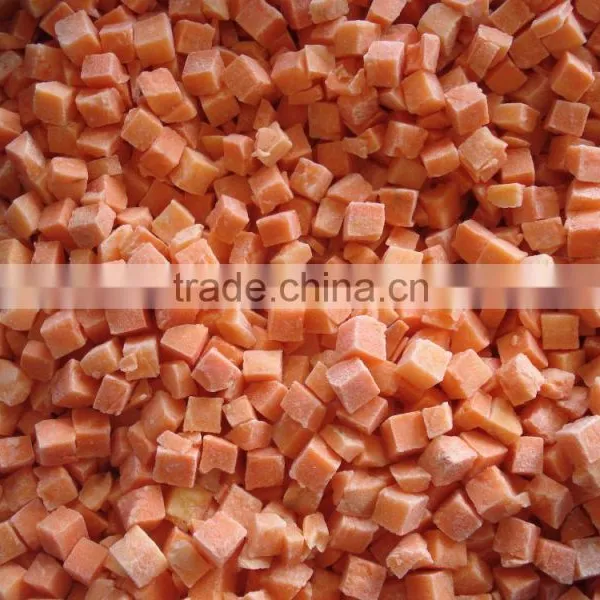 Wholesale Bulk Iqf Frozen Carrot Diced Dice Dices photo-6