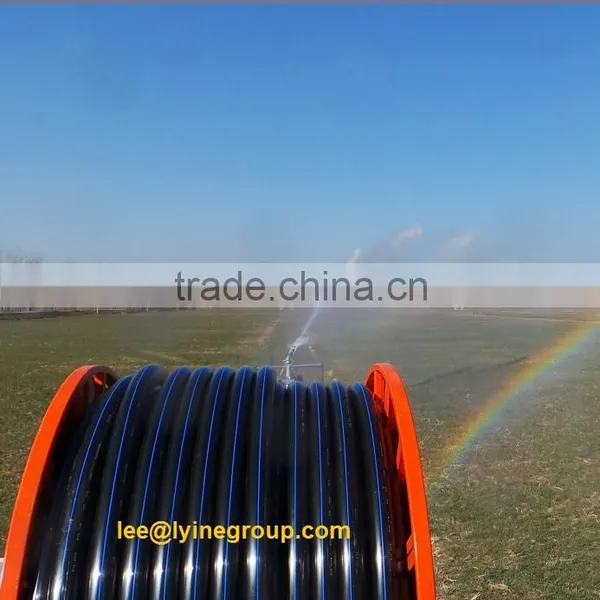Agricultural Travelling Irrigator / Hard Hose Reel Irrigation Sprinkler Machine for Sale photo-2
