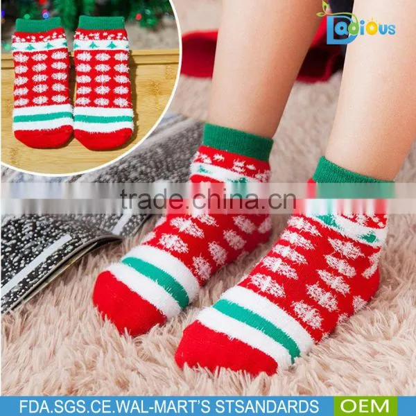 New Arrival Funny Christmas Bulk Wholesale Knitted Custom Socks photo-5