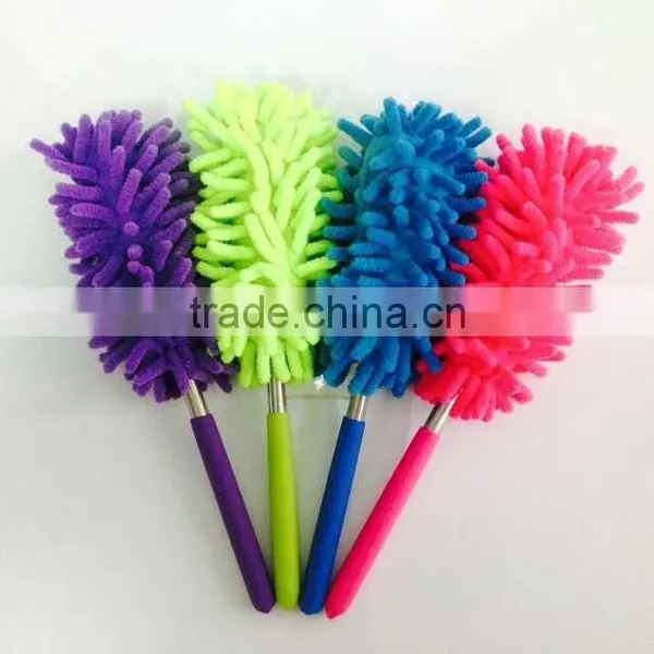 Colored Duster, Extendable Magic Duster, Microfiber Flexible Duster