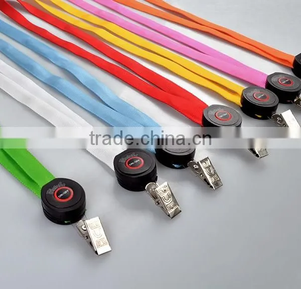Bright Color Nylon Webbing Flashing Lanyard photo-2