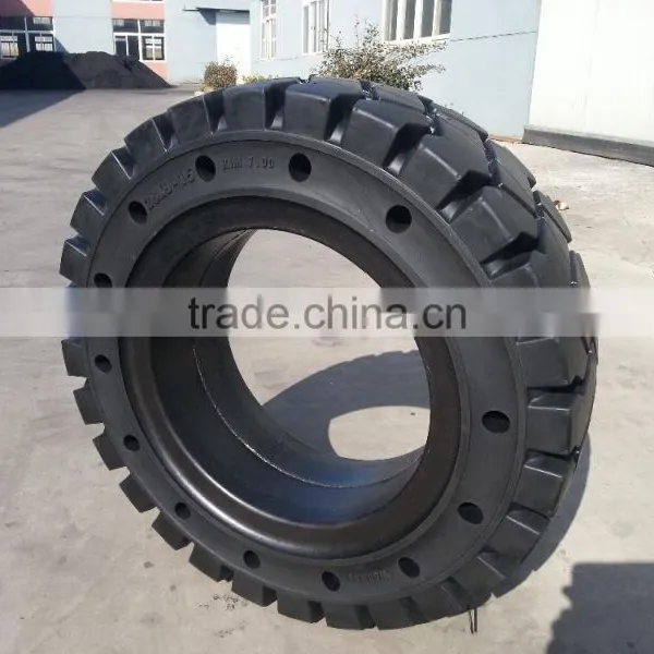 Cheap Tyre Manufacturers in China Forklift Tyre Solid 5.50-15 photo-2