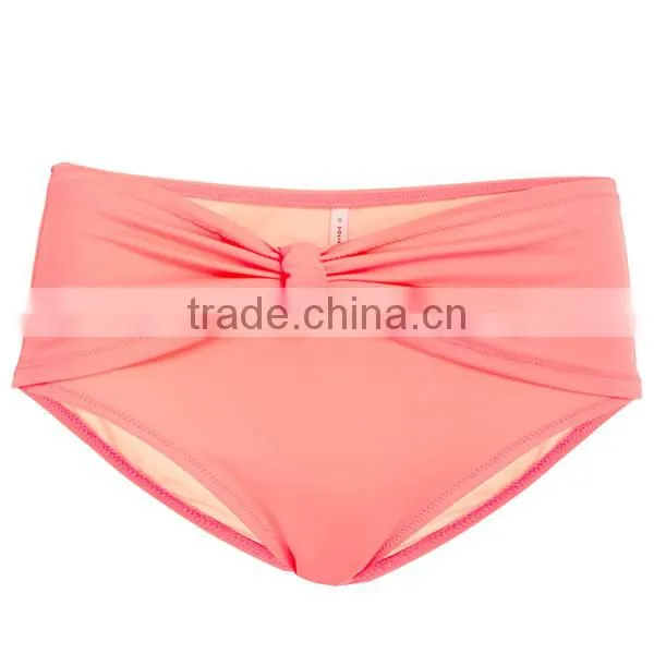 2016 New Arrival Custom Design Retro High Waist Girl Bikinis photo-4