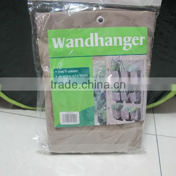 Flower Planter Hanging Planter Bags Planter Bag With 9 Pockets photo-2