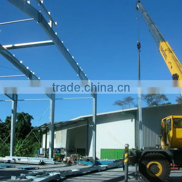 Hot Dip Galvanized Light Steel Structure Qingdao Factory photo-2