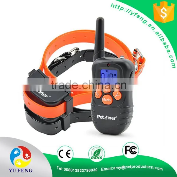 300M Remote Dog Training Collar Pet Rechargeable Waterproof Remote No Shock Collars