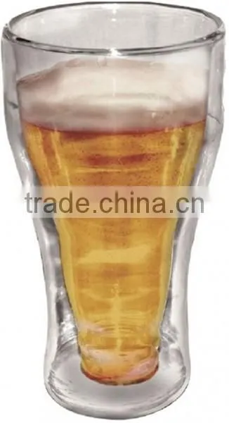 DOUBLE WALL BEER MUG 350ML 1PK(KG0003)