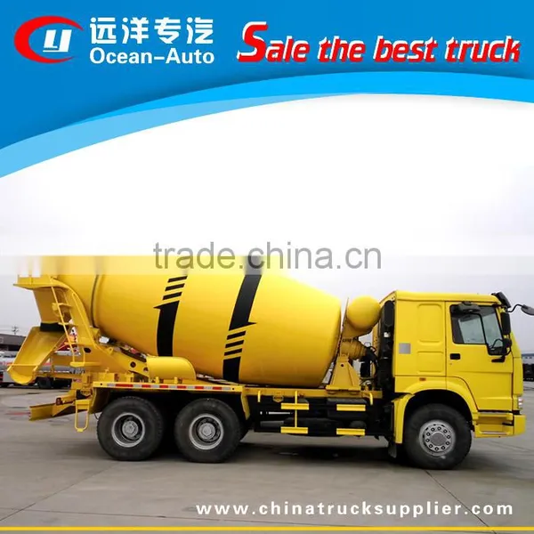 China Manufacture 6X4 Sinotruk Howo 10 Cubic Meters Concrete Mixer Truck photo-4