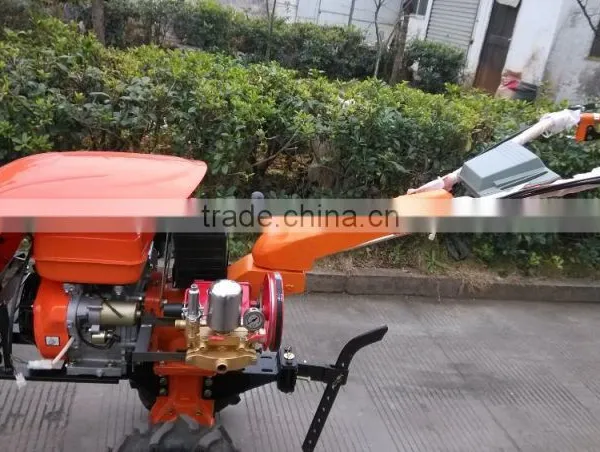 Mini Tiller Rotary Cultivator Power Tiller Rotary Tiller . Motor Hoe photo-4