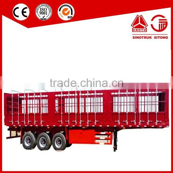 Steel Material Cattle Transport Trailer/livestock Semi-trailer/animal Delivery Trailers photo-6