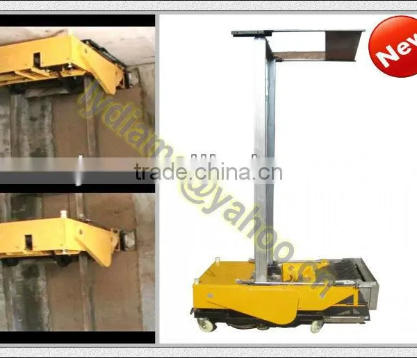 auto plastering machine/wall cement mortar plastering machine/light construction equipment