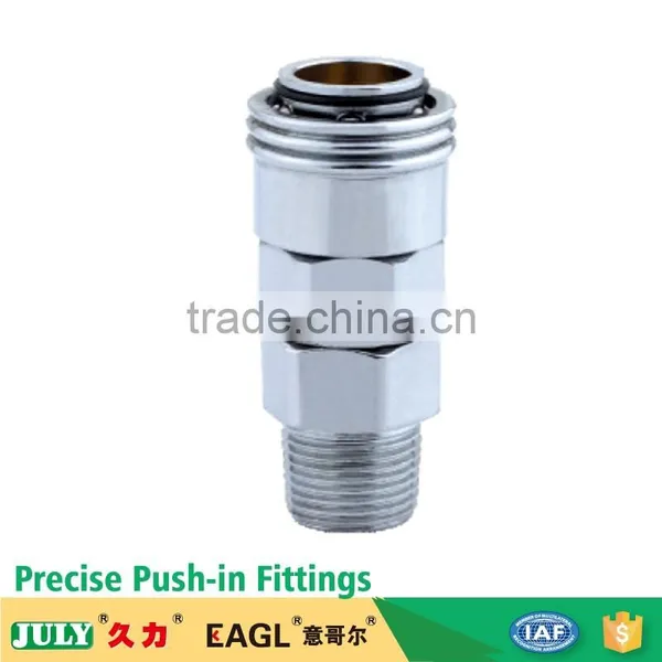 Professional Factory Supply Nickel Plated Brass Forged Fitting Straight of Pipe and Fitting photo-4