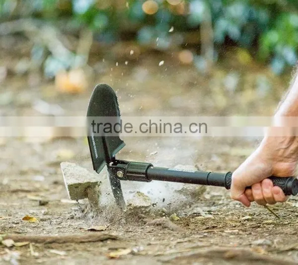 Military Folding Shovel & Pick With Carrying Pouch photo-3