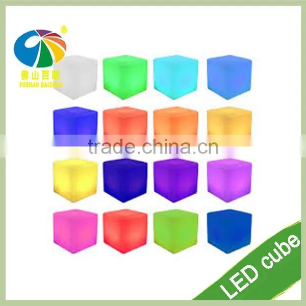 60 CM Cubes Colorful Useful Chairs Tables Furniture LED Cube Lighting photo-4