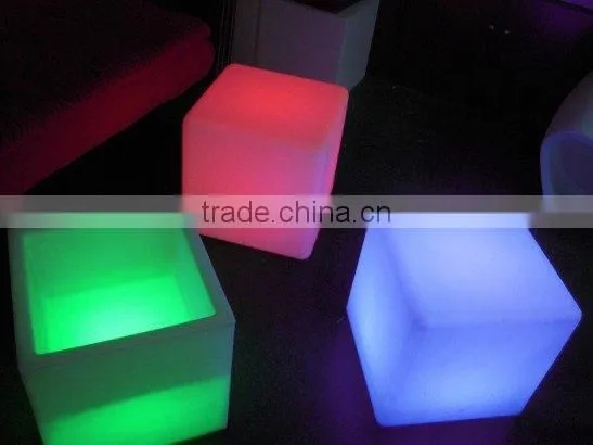 High Quality RGB LED Cube Chair LED Cube Table photo-5