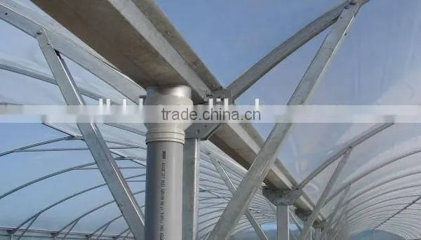 250mm Film Covered Automatic Vents System Sheds For Animals Growing photo-5