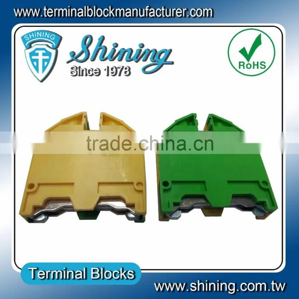 TF-G Series Euro Type Din Rail Mounted Ground Earth Terminal Block photo-5