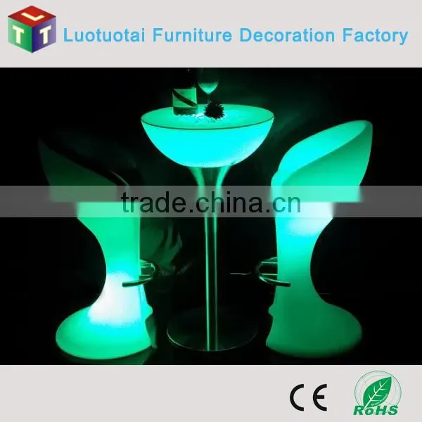 Rechargeable Illuminated LED Bar Chair photo-3