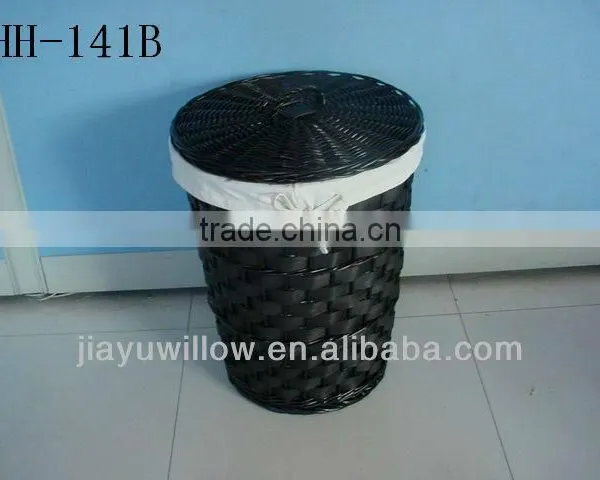 Wicker Trash Can photo-4