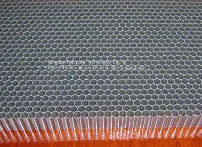 Polycarbonate Honeycomb Act as Air Flow in Commercial Refrigeration Display Showcase photo-4