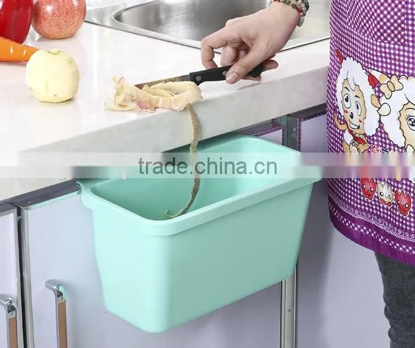 Multi-Function Kitchen Hanger Garbage Plastic Storage Box photo-2