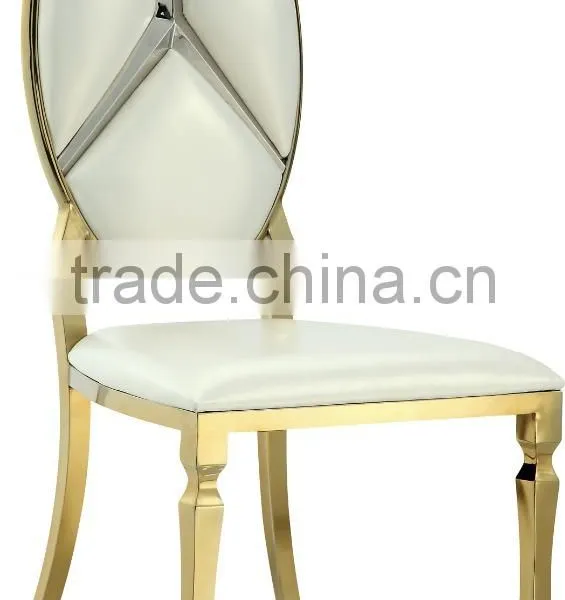 2016 Luxury Stainless Steel Dinning Chair for Whole Sale A068G photo-2