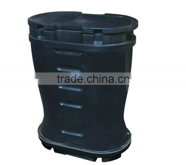 Low Carbon Plastic Garbage Can With PE Material Trash Bin photo-5