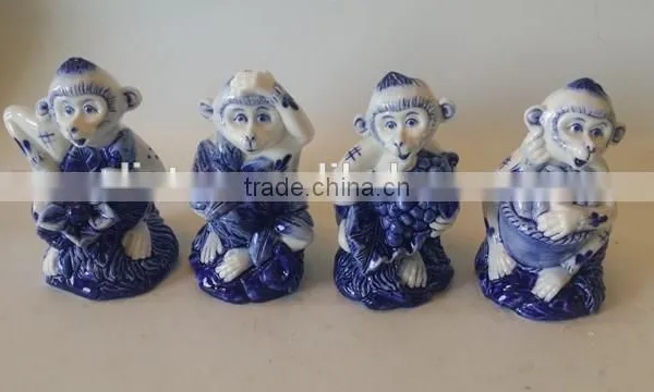 Ceramic Monkey Figurine for Decoration photo-6