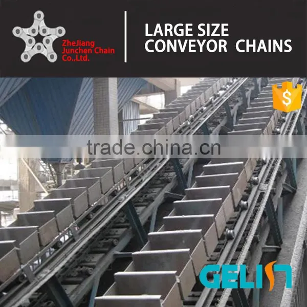 DS400 Iron Steel Bucket Elevator Cement Chain for Feeder Conveyor photo-3