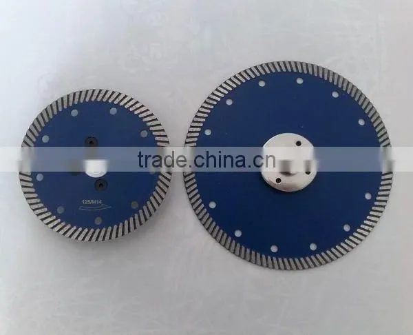 Guangjing Turbo Continuous Rim Saw Blade Diamond Blade for Stone Cutting photo-3