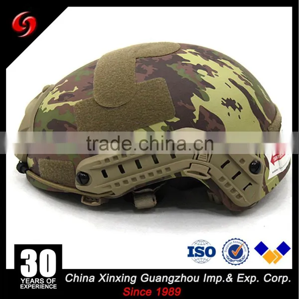 Military Camouflage FAST Kevlar NIJ IIIA Ballistic Helmet photo-2