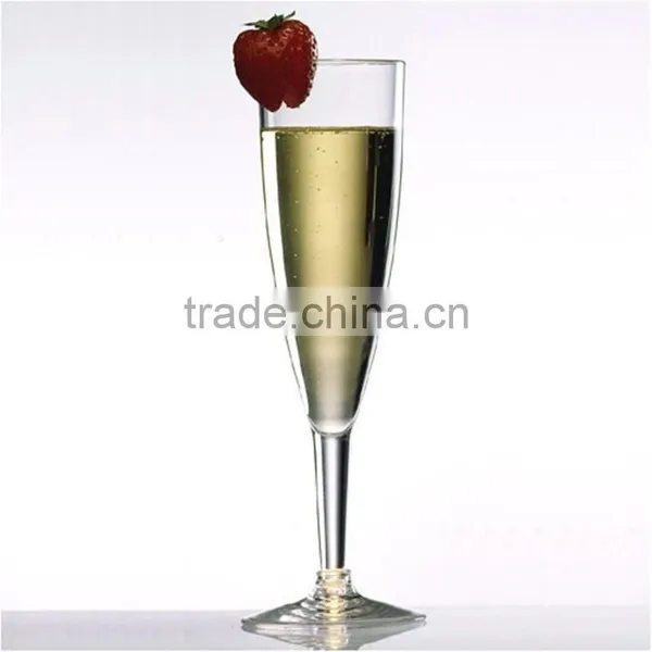 High Quality Unbreakable Clored Champagne Flut , Party Supply Long Stem Chamgne Glass for Holiday Decoration photo-4