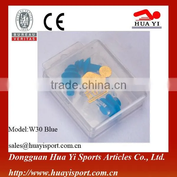 Silicone Earplug and Nose Clip Swimming Accessories Set Single Package photo-6