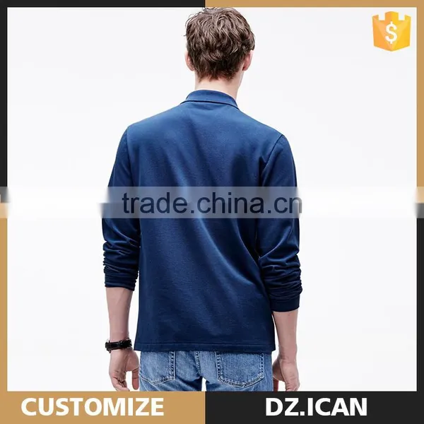Custom Made Fashion Style Personalized Polo T-Shirts Mens photo-2